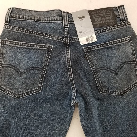 Levi's Men's 511 Slim Fit Jeans Line 8 Men Denim 845110085 30W x 32L - Picture 3 of 9